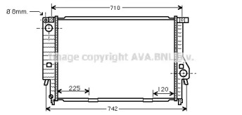 Теплообменник AVA QUALITY COOLING BW2159