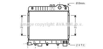 Теплообменник AVA QUALITY COOLING BW2161