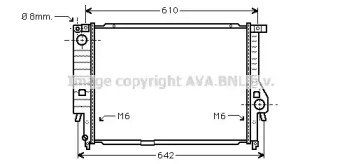 Теплообменник AVA QUALITY COOLING BW2167