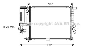 Теплообменник AVA QUALITY COOLING BW2201