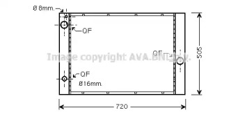 Теплообменник AVA QUALITY COOLING BW2236