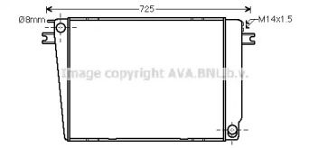 Теплообменник AVA QUALITY COOLING BW2241