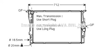 Теплообменник AVA QUALITY COOLING BW2292