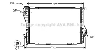 Теплообменник AVA QUALITY COOLING BW2300