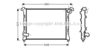 Теплообменник AVA QUALITY COOLING BW2314