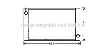 Теплообменник AVA QUALITY COOLING BW2333