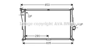 Теплообменник AVA QUALITY COOLING BW2335