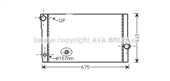 Теплообменник AVA QUALITY COOLING BW2355