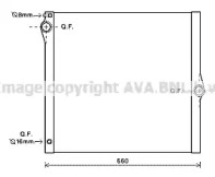 Теплообменник AVA QUALITY COOLING BW2436