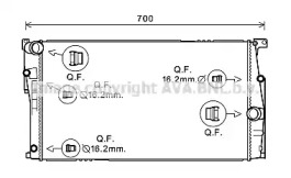 Теплообменник AVA QUALITY COOLING BW2449