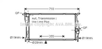 Теплообменник AVA QUALITY COOLING BW2542