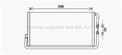 Теплообменник AVA QUALITY COOLING BW2568