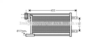 Масляный радиатор, автоматическая коробка передач AVA QUALITY COOLING BW3311