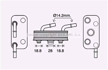 Теплообменник AVA QUALITY COOLING BW3559