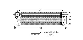 Теплообменник AVA QUALITY COOLING BW4374