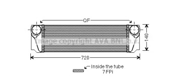 Теплообменник AVA QUALITY COOLING BW4376