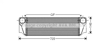 Теплообменник AVA QUALITY COOLING BW4413