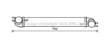 Теплообменник AVA QUALITY COOLING BW4425