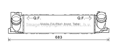 Интеркулер AVA QUALITY COOLING BW4466