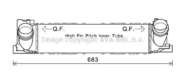 Интеркулер AVA QUALITY COOLING BW4467