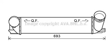 Теплообменник AVA QUALITY COOLING BW4473