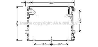 Конденсатор AVA QUALITY COOLING BW5182