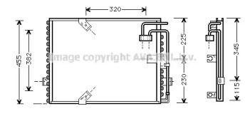 Конденсатор AVA QUALITY COOLING BW5187