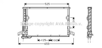 Конденсатор AVA QUALITY COOLING BW5190