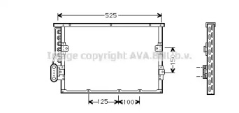 Конденсатор AVA QUALITY COOLING BW5191