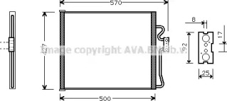 Конденсатор AVA QUALITY COOLING BW5214