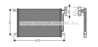 Конденсатор, кондиционер AVA QUALITY COOLING BW5215