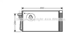 Конденсатор AVA QUALITY COOLING BW5273D