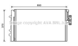 Конденсатор AVA QUALITY COOLING BW5479D