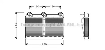 Теплообменник AVA QUALITY COOLING BW6023