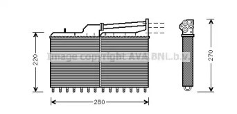 Теплообменник AVA QUALITY COOLING BW6029