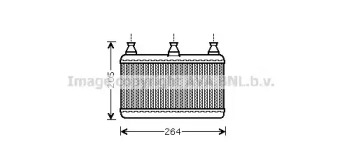 Теплообменник AVA QUALITY COOLING BW6341