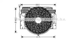 Вентилятор AVA QUALITY COOLING BW7517