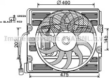 Вентилятор AVA QUALITY COOLING BW7526