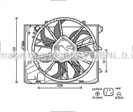 Вентилятор AVA QUALITY COOLING BW7528