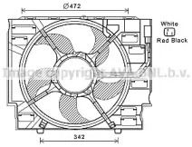 Вентилятор AVA QUALITY COOLING BW7536