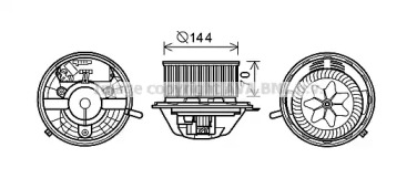 Электродвигатель AVA QUALITY COOLING BW8454