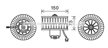 Электродвигатель AVA QUALITY COOLING BW8485