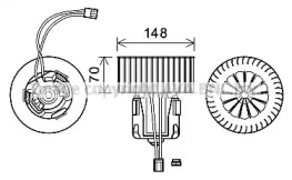 Электродвигатель AVA QUALITY COOLING BW8539