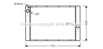 Теплообменник AVA QUALITY COOLING BWA2284