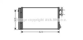 Конденсатор AVA QUALITY COOLING BWA5296D