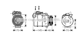 Компрессор AVA QUALITY COOLING BWAK318