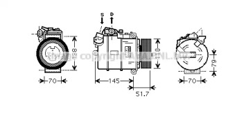 Компрессор AVA QUALITY COOLING BWAK329