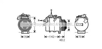 Компрессор AVA QUALITY COOLING BWAK385