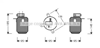 Осушитель AVA QUALITY COOLING BWD001