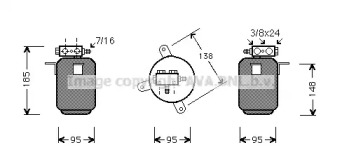 Осушитель AVA QUALITY COOLING BWD028